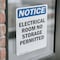 Signmission Electrical Room No Storage, 3.5 in W x Rectangle, Vinyl Decal OS-2PACK-NS-D-35-V-11687 - alternate 6